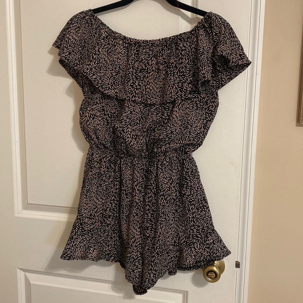 Off the shoulder romper